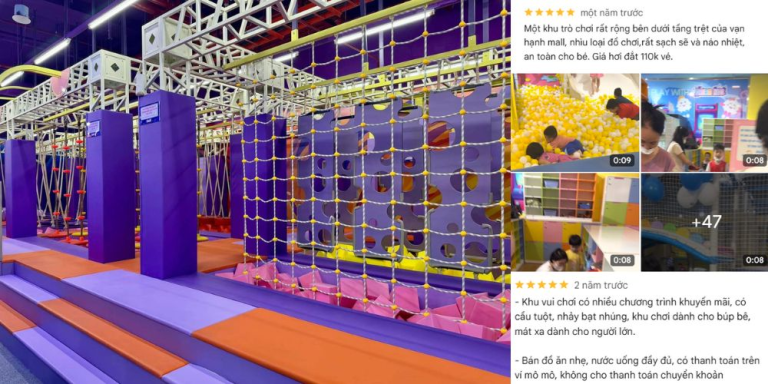 Giá vé các khu vui chơi dành cho thiếu nhi tại TPHCM