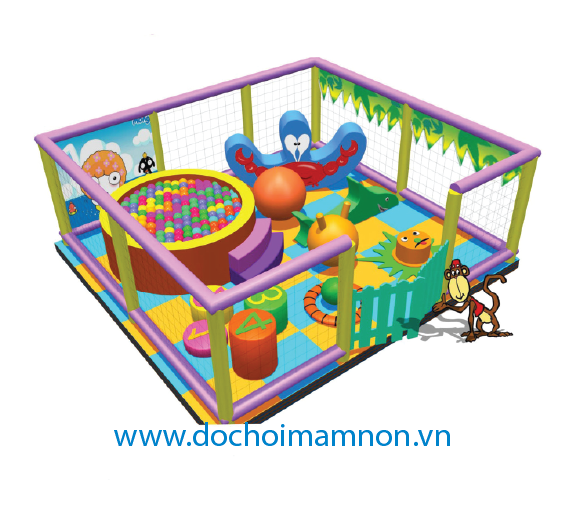 Khu Vui Chơi Liên Hoàn Trong Nhà Cho Bé_KVC 004