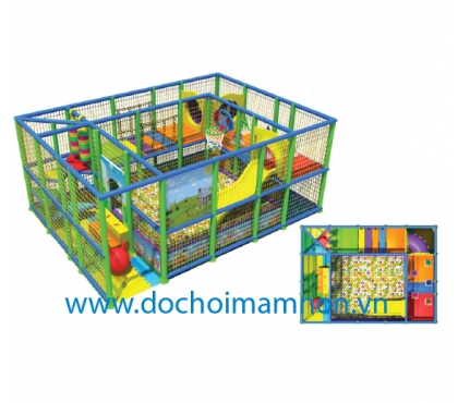 Khu vui chơi liên hoàn trong nhà_ KVC010