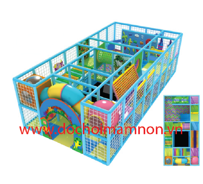 Khu vui chơi liên hoàn trong nhà_ KVC 016
