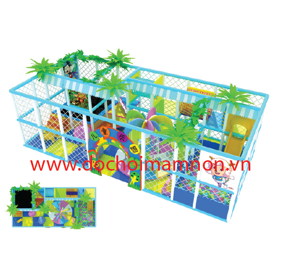 Khu vui chơi liên hoàn trong nhà_ KVC 017