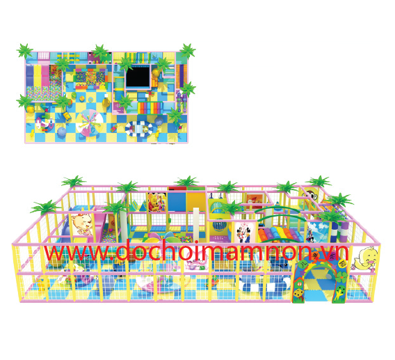Khu vui chơi liên hoàn trong nhà_ KVC 022