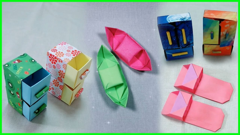 Cách làm đồ chơi bằng giấy