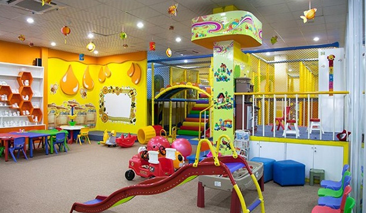 Trọn gói lắp đặt khu vui chơi mầm non tại TPHCM cty Vân Anh
