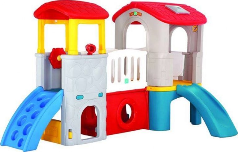 Nhà liên hoàn 2 khối cho trẻ học mầm non