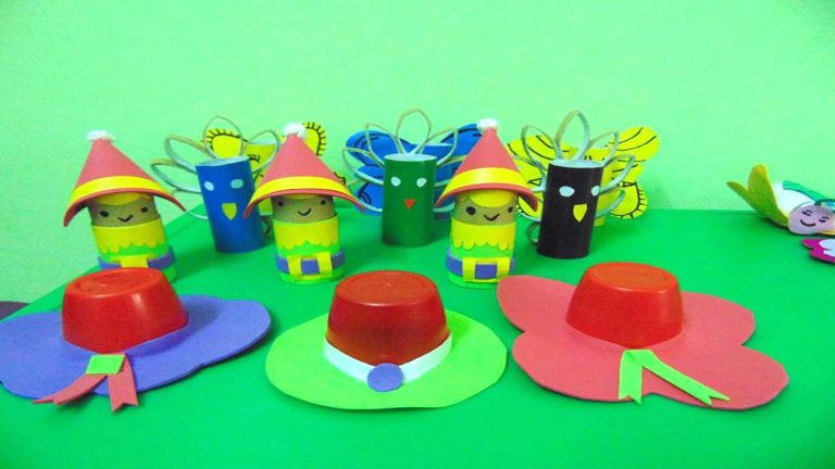 Xu thế dạy các bé cách tự làm đồ chơi mầm non