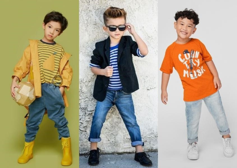 Cách phối đồ dành cho bé trai và bé gái