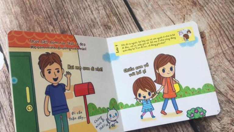 Sách học tập dành cho các bé mầm non học tập tại nhà