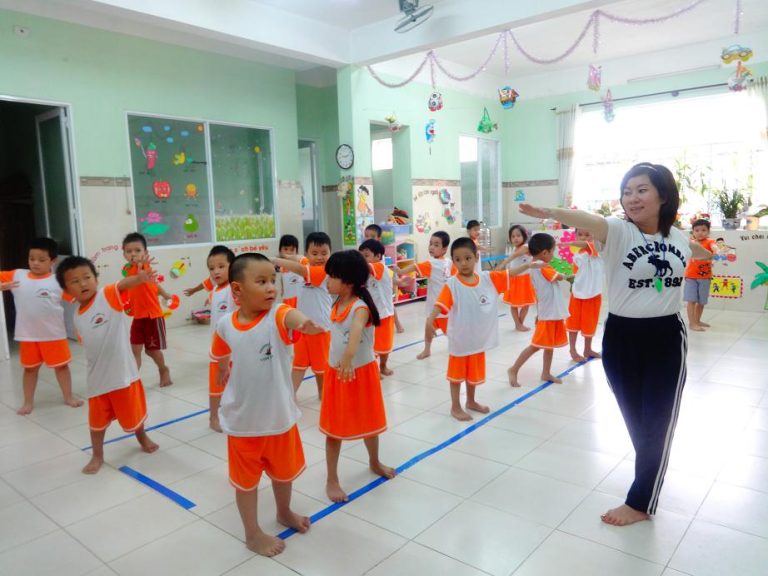 Tầm quan trọng của giáo dục thể chất mầm non