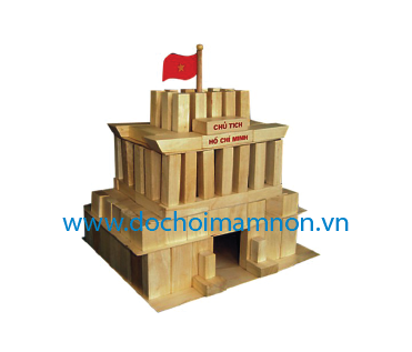 Mô hình Lăng Bác Hồ cho bé_TB 042