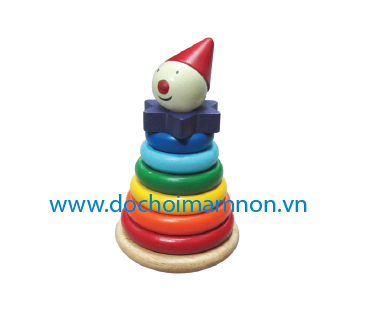 Khối hình chú hề cho trẻ_TB 049