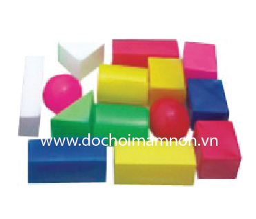 Bộ hình khối nhiều màu cho trẻ_TB 081