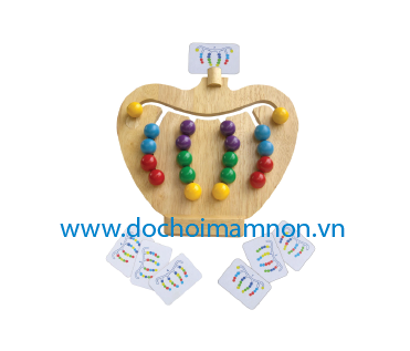 Chùm nho nhiều khối màu cho trẻ_TB 093