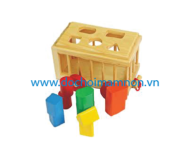 Xe chở hàng hình chữ nhật bằng gỗ_TB 102