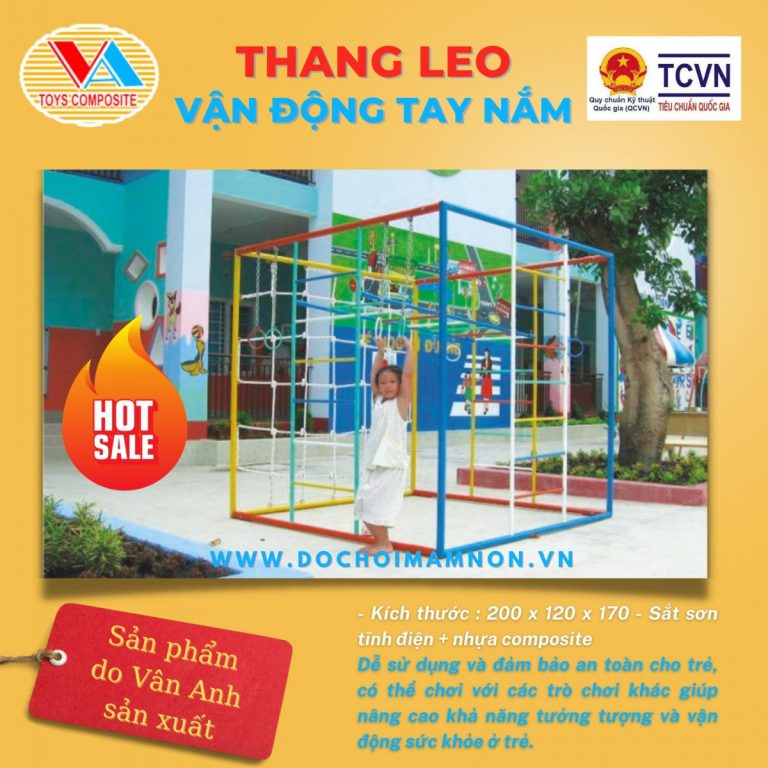 Thang leo mầm non là sản phẩm giúp cải thiện thể chất cho trẻ ở mọi độ tuổi