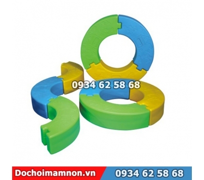 Bộ vận động đi thăng bằng cho trường mầm non