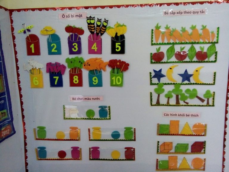 Bài thuyết minh về đồ chơi mầm non