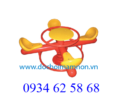 Thú nhún 4 ghế tay lăn_TN 023