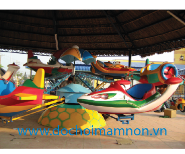 Đu Quay Đảo Điện 6 Chiếc Cho Bé TND-027