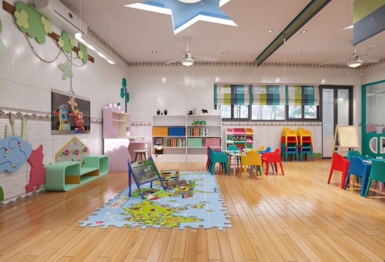 Trang trí góc học tập của bé mầm non