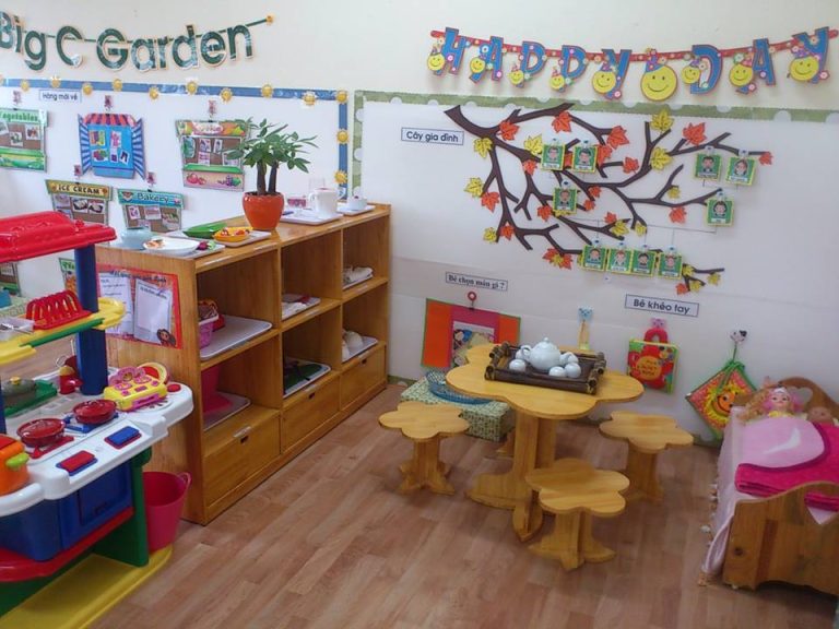 Bài thuyết trình về trang trí lớp mầm non