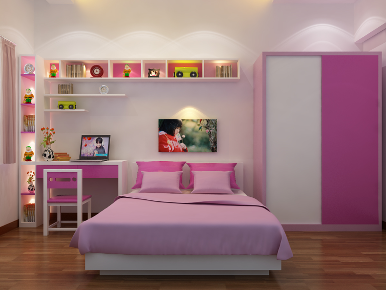 Cách trang trí phòng riêng cho các thiên thần nhỏ