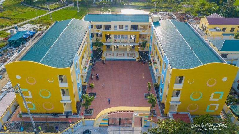 Top trường mầm non ở Long An có khu giải trí dành cho bé