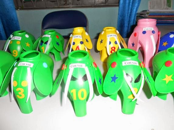 Đồ dùng đồ chơi mầm non tự làm