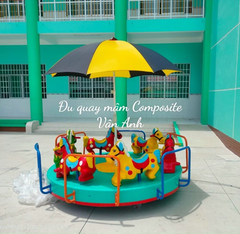 Đu quay mâm hình con thú giá rẻ tại TP.HCM
