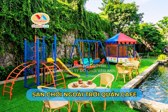 Thiết kế khu vui chơi trẻ em cho quán cafe tối ưu không gian và thẩm mỹ.