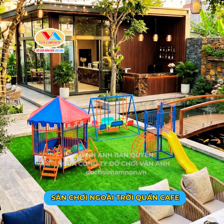 Thu hút khách gia đình từ đầu tư khu sân chơi cho quán cafe