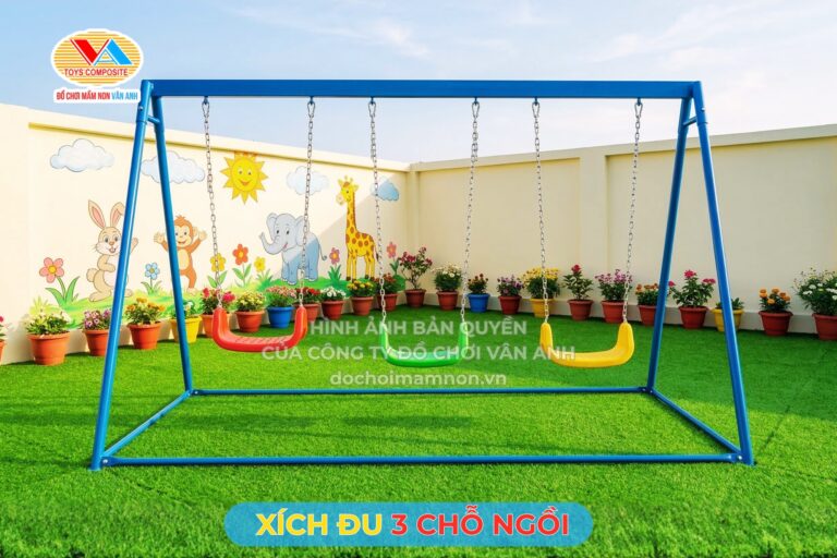 Lý do xích đu mầm non được ưu tiên tại các sân chơi trẻ em