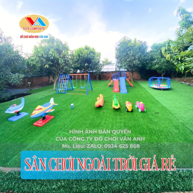 Thiết kế sân chơi ngoài trời, khu vui chơi trẻ bắt đầu từ đâu?