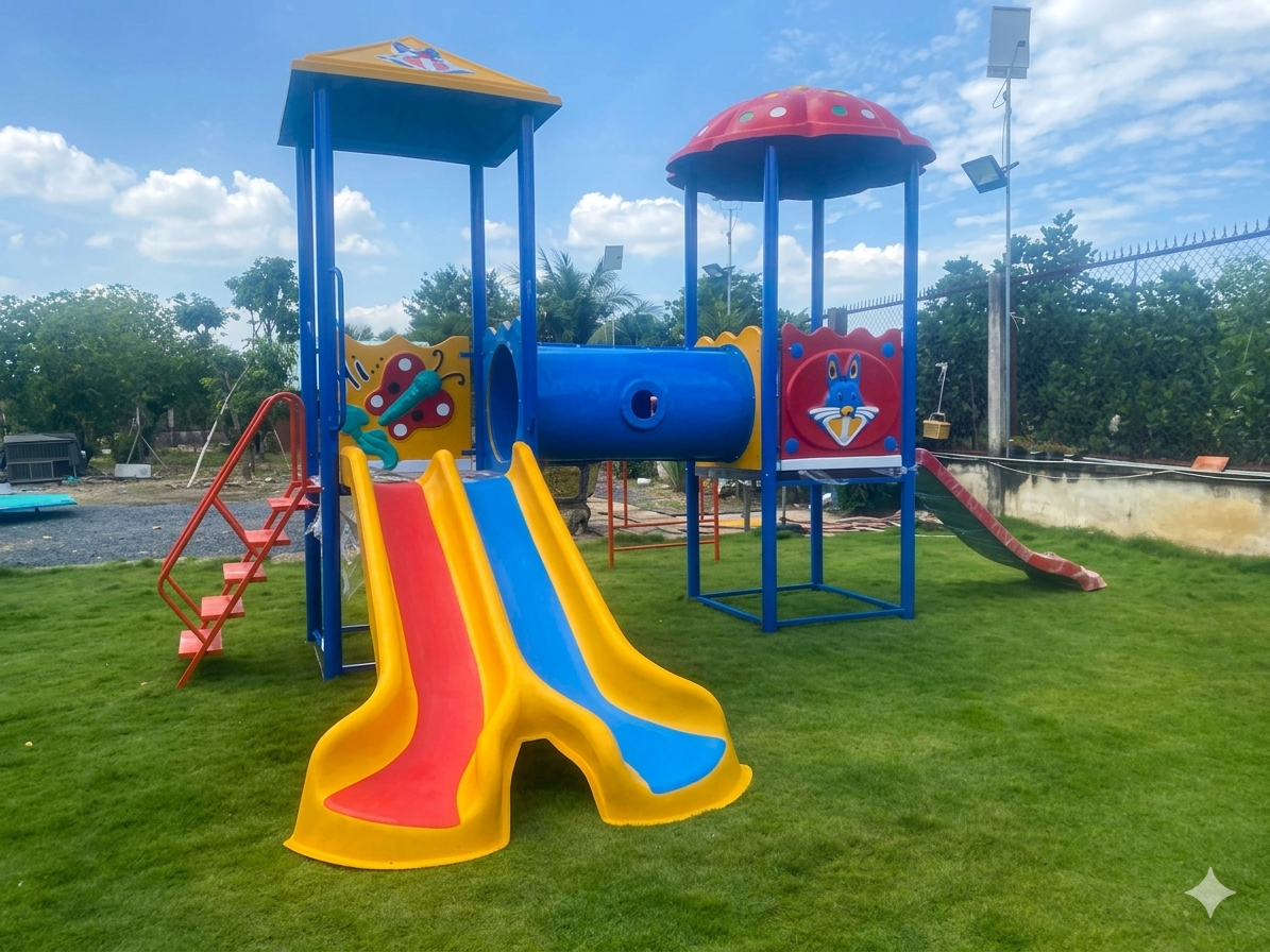 Cầu trượt nhựa composite_CT 048