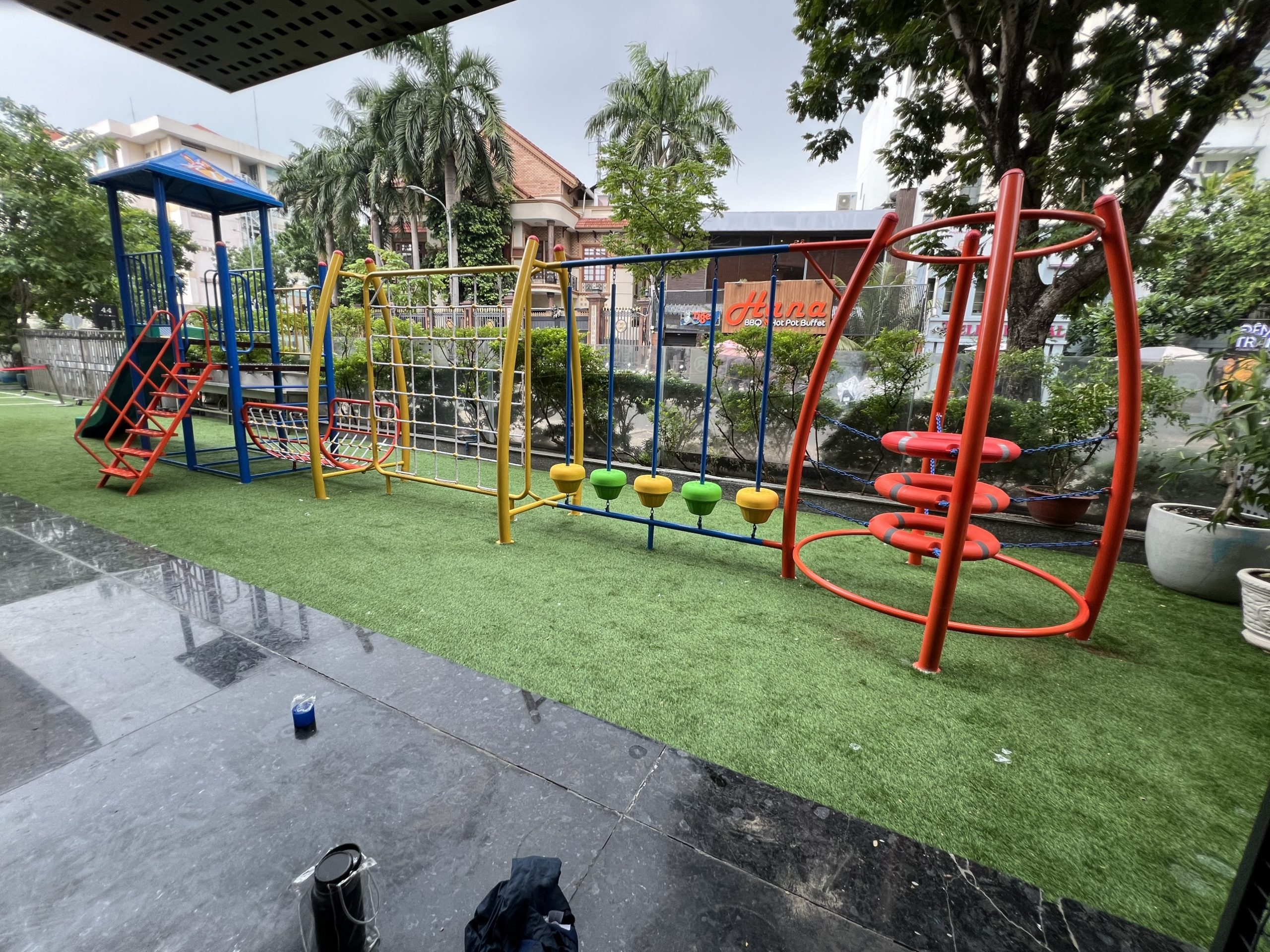 Cầu trượt nhựa composite_CT 072