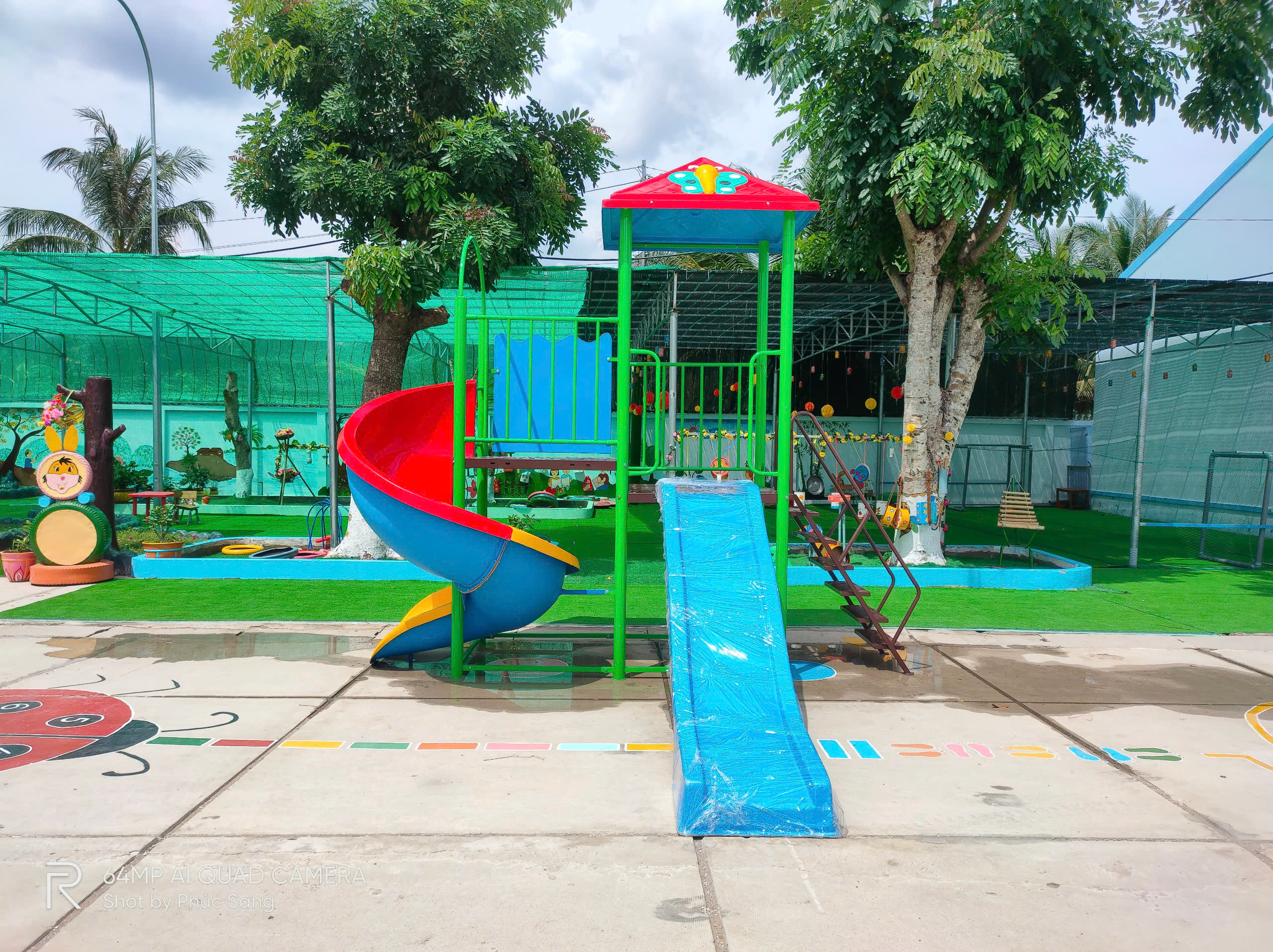 Cầu trượt nhựa composite_CT 077