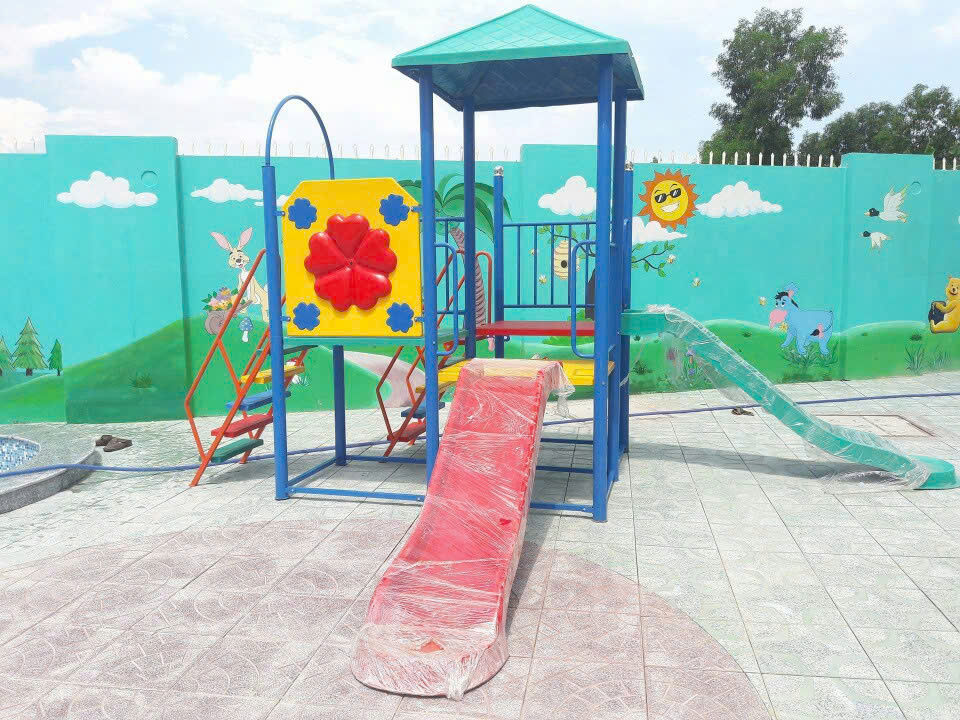 Cầu trượt nhựa composite_CT 078