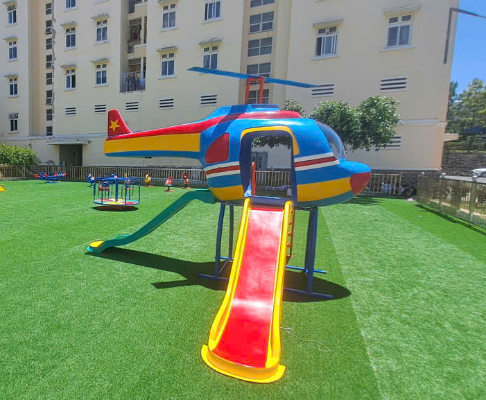 Cầu trượt nhựa composite_CT 086