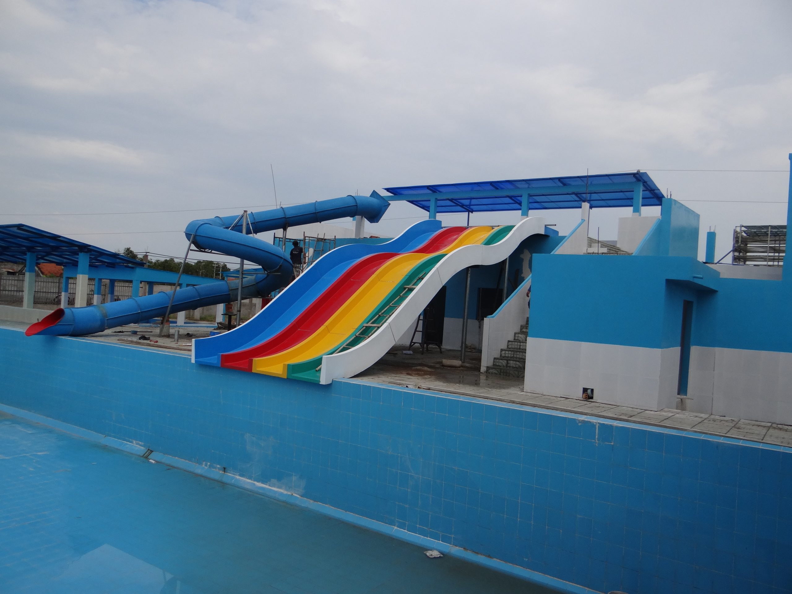 Cầu trượt hồ bơi_HB 008