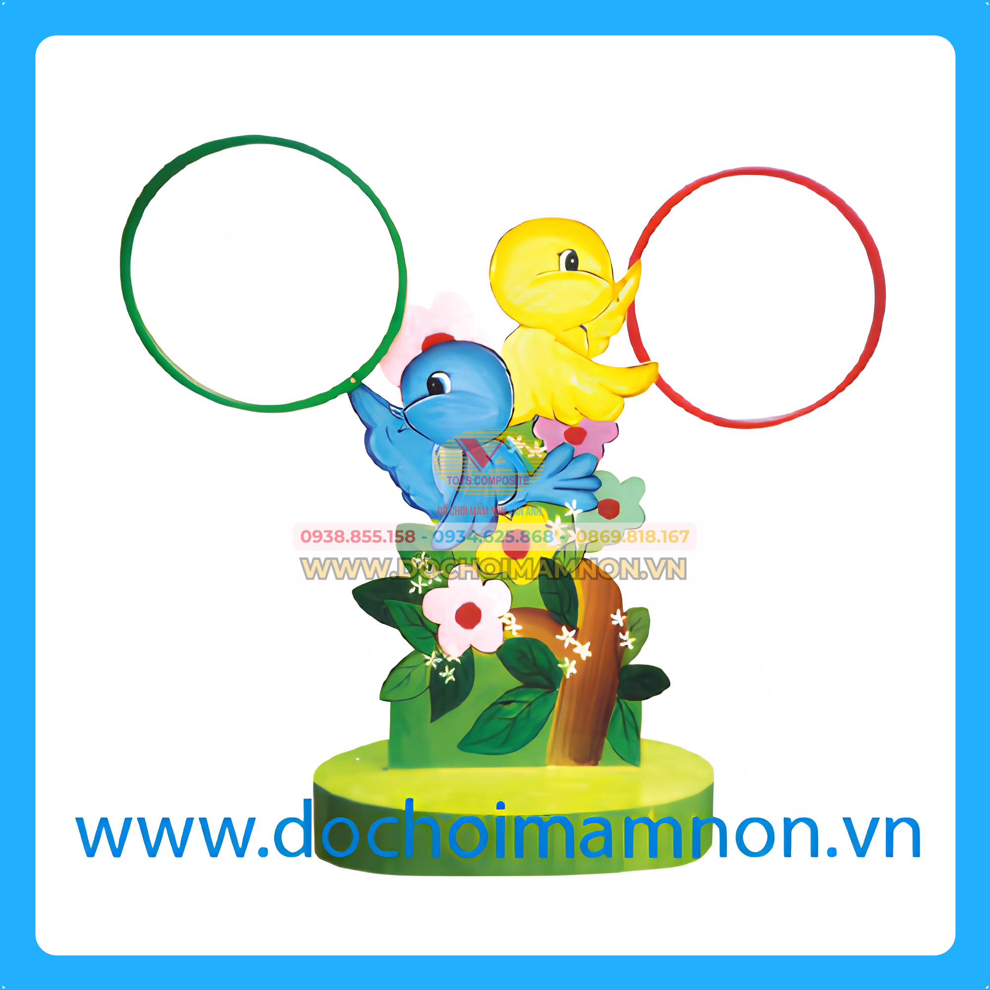 Kệ gỗ mầm non_KG 038