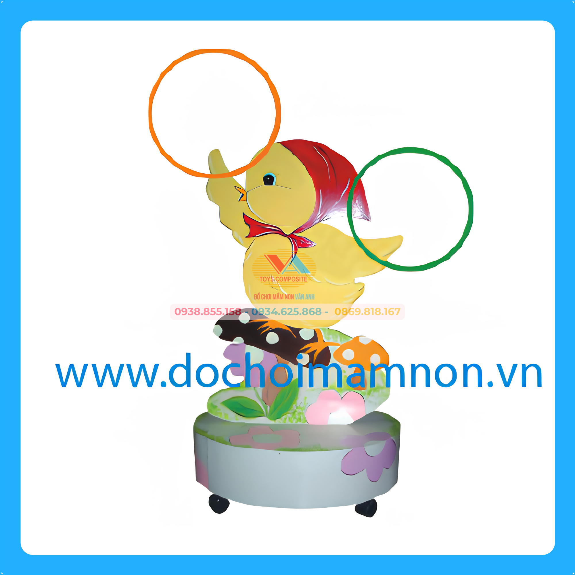 Kệ gỗ mầm non_KG 039