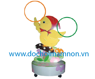 Kệ gỗ mầm non_KG 039