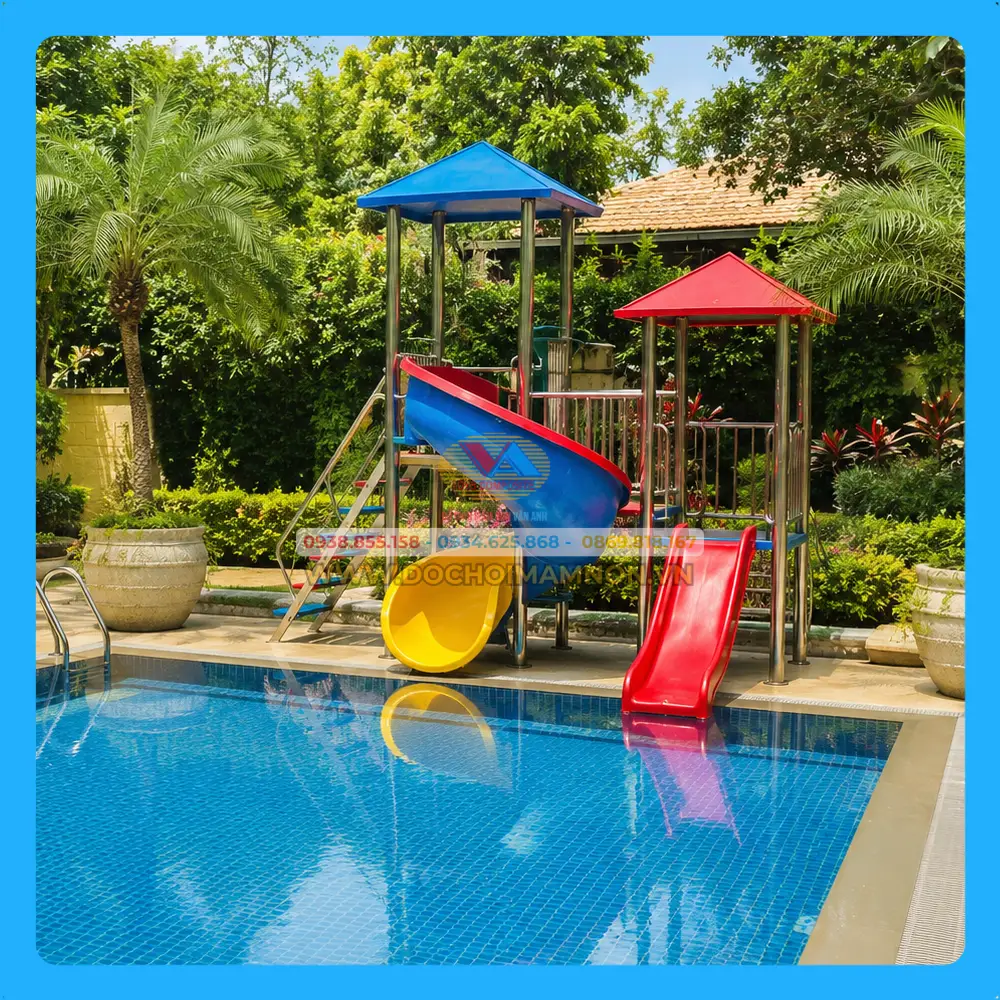 Cầu trượt hồ bơi_HB 002 - Ảnh 2