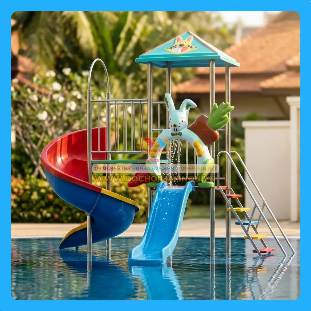 Cầu trượt hồ bơi_HB 003 – ảnh 1
