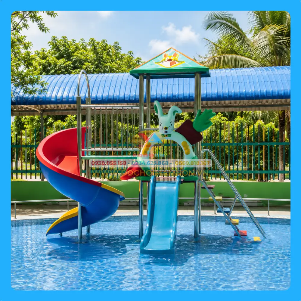 Cầu trượt hồ bơi_HB 003 – ảnh 2