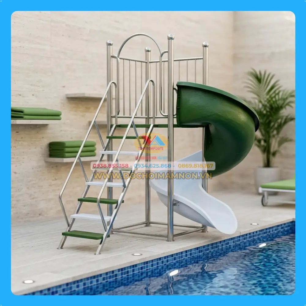 Cầu trượt hồ bơi_HB 005 – ảnh 2