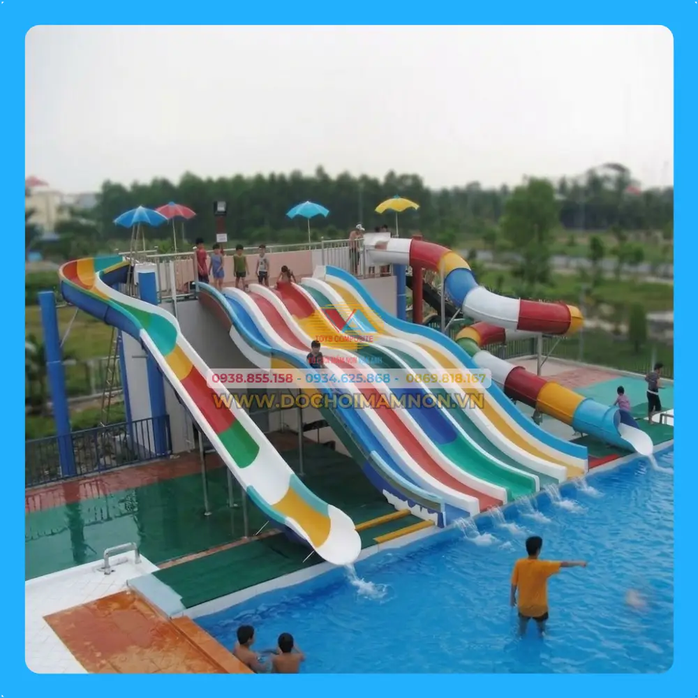 Cầu trượt hồ bơi_HB 012