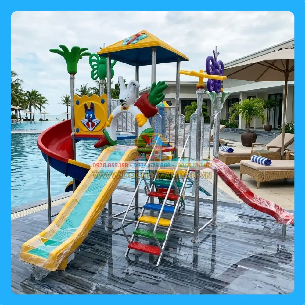 Cầu trượt hồ bơi_HB 013 – ảnh 2