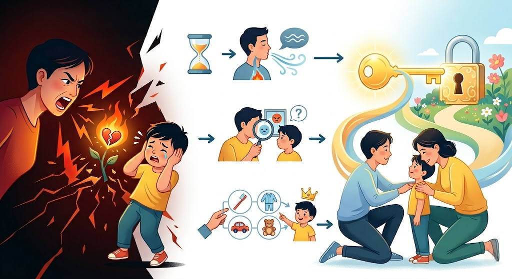 Chuyển hóa quát mắng thành ngôn ngữ của sự yêu thường: thấu cảm là cách giúp đạt được sự hợp tác tự nguyện của con