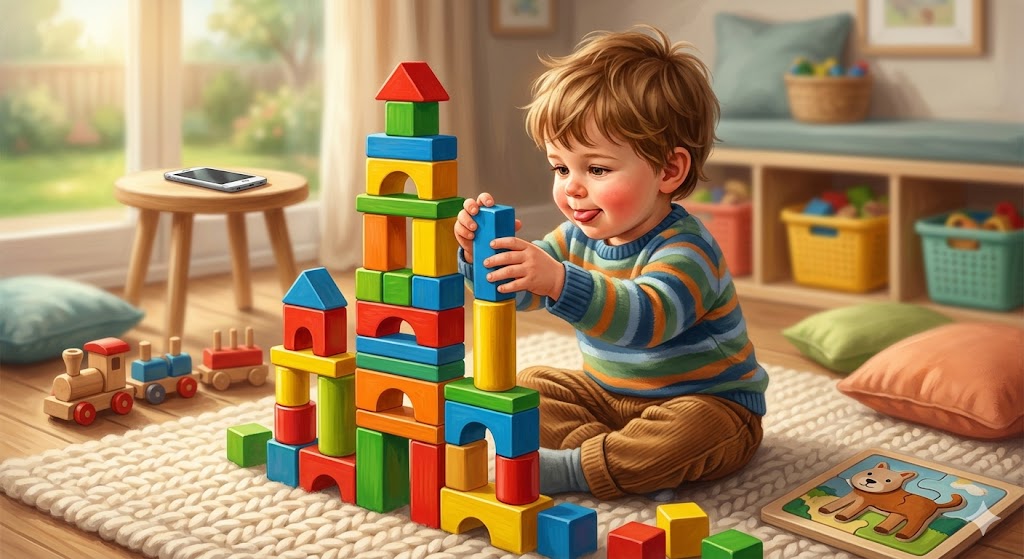 Mỗi khối lắp ghép trẻ hoàn thành không chỉ tạo nên mô hình mới, mà còn giúp xây dựng khả năng tập trung và tư duy bền bỉ thay cho những kích thích ngắn hạn từ màn hình điện thoại.